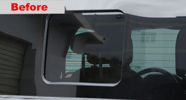 2015-2024 f-150 rear window american flag sticker